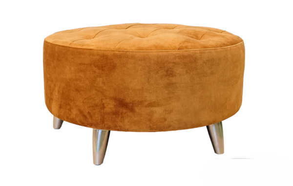 GROSSER ORANGER OTTOMAN